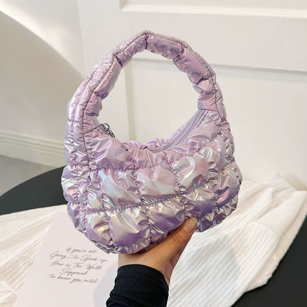 Bubble Bag Pleated Cloud Bag Fashionable Mini Handbag New Versatile Sweet Beauty Handbag