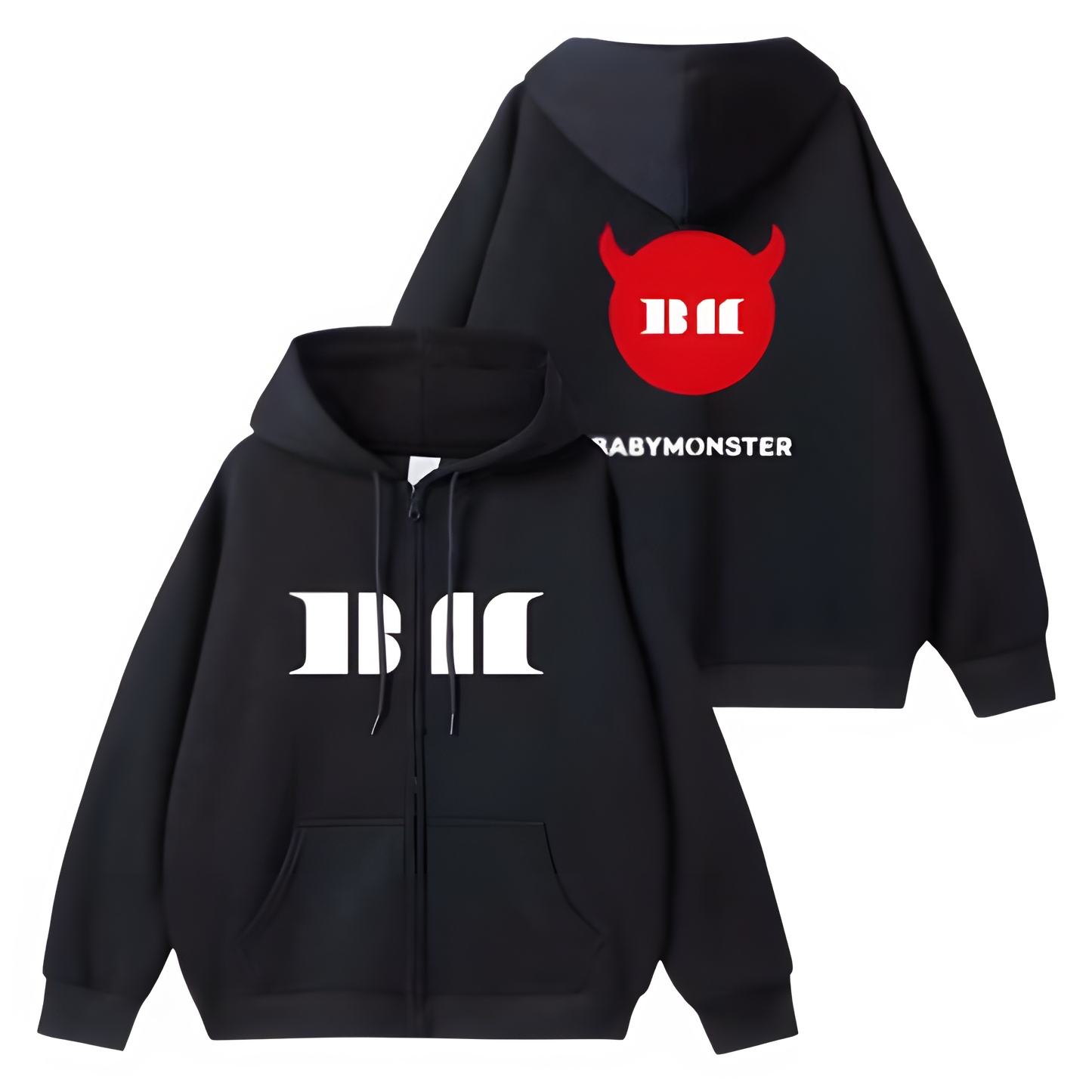 Monster Vibe Hoodie – Style K-pop tendance 🔥