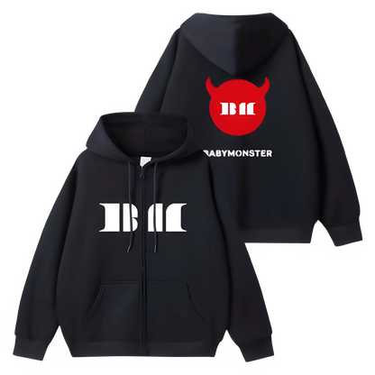 Monster Vibe Hoodie – Style K-pop tendance 🔥