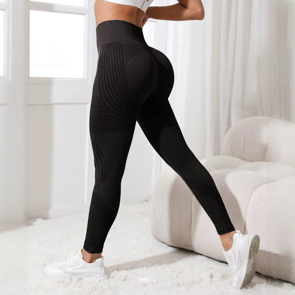 Leggings De Compression 3D Pour Femmes, Amincissants, Taille Haute, Sans Couture, Push-Up, Pantalons De Sport Opaques Pour Le Yoga Et Le Fitness